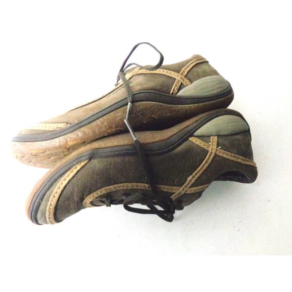 MERRELL US EUR 37.5 7M Cypress Chocolate Leather Casual Oxford Walking Shoes - Picture 4 of 7
